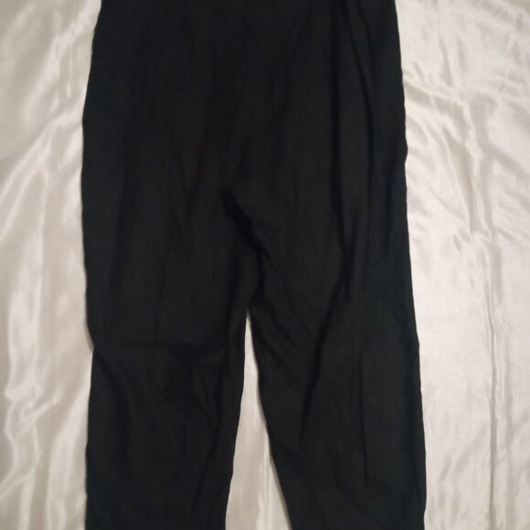 New ON 34th women's black pants size20W linen - Picture 1 of 10